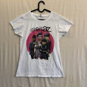 Vtg Gorillaz T-Shirt Y2K Band Mens M Pacific